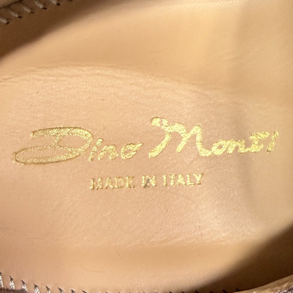Dino Monti Allen Mens Size 10 EEE Oxford Dress Shoes Burgundy Leather - Picture 10 of 11